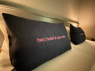 Ein Bett oder Betten in einem Zimmer der Unterkunft Harz Hotel & Spa Seela