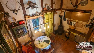 Grundriss der Unterkunft Arode Hütte Harzilein - Romantic tiny house on the edge of the forest
