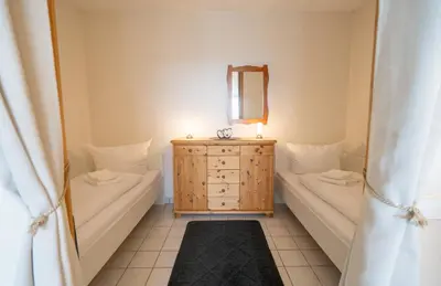 Ein Bett oder Betten in einem Zimmer der Unterkunft Harzidyll