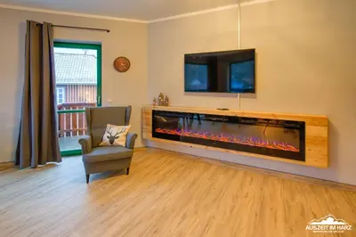 TV/Unterhaltungsangebot in der Unterkunft Auszeit-im-Harz Haus 5 Wohnung 32
