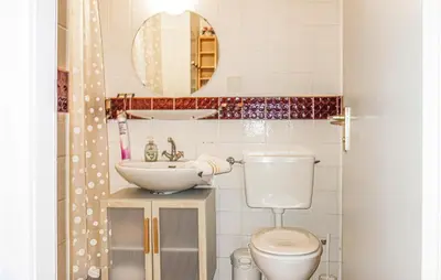 Ein Badezimmer in der Unterkunft Lovely Apartment In Goslar With Wifi