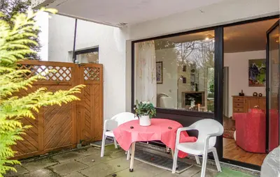 Ein Balkon oder eine Terrasse in der Unterkunft Awesome Apartment In Goslar With Wifi