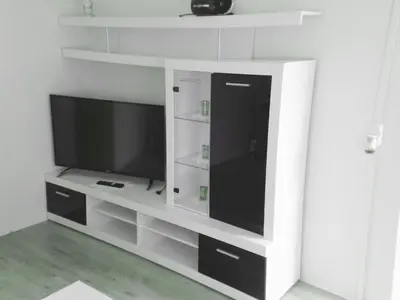 TV/Unterhaltungsangebot in der Unterkunft Harzhaus Bungalow Waldblick