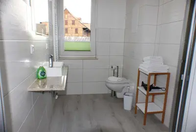 Ein Badezimmer in der Unterkunft Ferienwohnungen Rittergasse