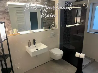 Ein Badezimmer in der Unterkunft Ferienwohnung 1-4 Personen in Goslar