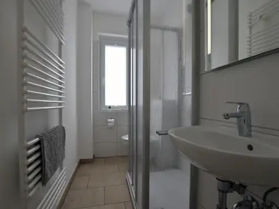 Ein Badezimmer in der Unterkunft Appartement Frieda