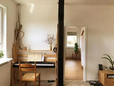 Grundriss der Unterkunft Rustikale Ferienwohnung mit Kamin