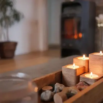 Rustikale Ferienwohnung mit Kamin