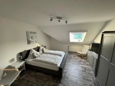 Ein Bett oder Betten in einem Zimmer der Unterkunft Kleine Auszeit
