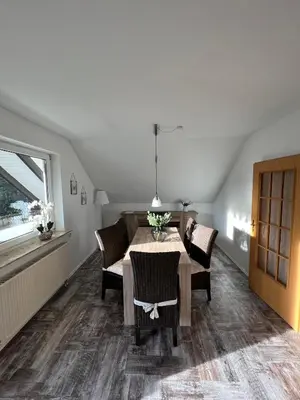 Ein Sitzbereich in der Unterkunft Kleine Auszeit