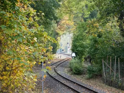 Naturlandschaft in der Nähe des Ferienhauses