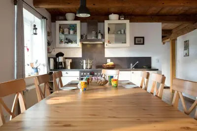 Küche/Küchenzeile in der Unterkunft Ferienhaus 