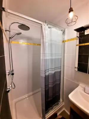 Ein Badezimmer in der Unterkunft Funny Jungle Ferienwohnung im Hahnenklee (Harz)