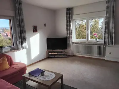 TV/Unterhaltungsangebot in der Unterkunft Ferienwohnung Kroeschell