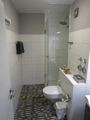 Ein Badezimmer in der Unterkunft Fühl dich wohl
