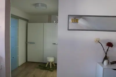 Ein Badezimmer in der Unterkunft Appartement Tischi