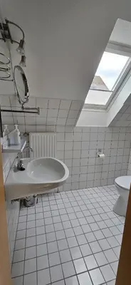Ein Badezimmer in der Unterkunft Fewo Esche 2