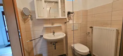 Ein Badezimmer in der Unterkunft Fewo Esche 1