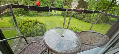 Ein Garten an der Unterkunft Fewo Esche 1
