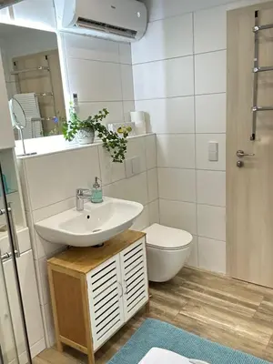 Ein Badezimmer in der Unterkunft Mein-Fewo