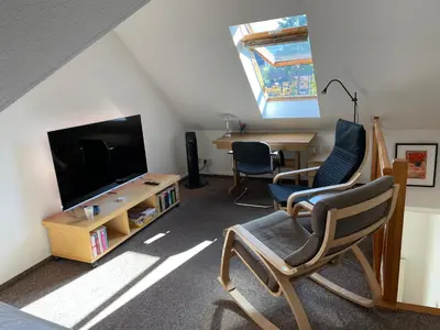 TV/Unterhaltungsangebot in der Unterkunft Apartment an der Mühle in Wernigerode /Hasserode