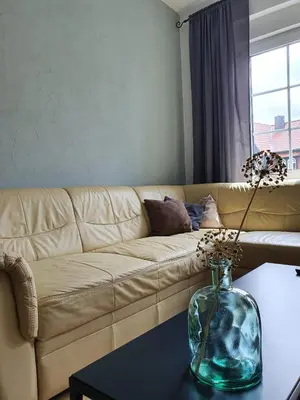 Ein Sitzbereich in der Unterkunft Ferienhaus 
