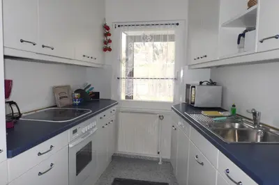 Küche/Küchenzeile in der Unterkunft Ferienwohnung Simon