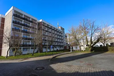Das Gebäude in dem sich das Hotel befindet