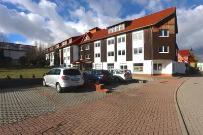 Das Gebäude in dem sich das Hotel befindet