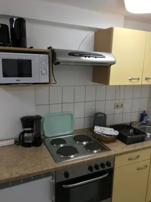 Küche/Küchenzeile in der Unterkunft Cozy Braunlage