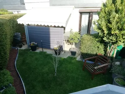Ein Garten an der Unterkunft Ferienwohnung Löwenzahn