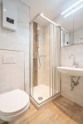 Ein Badezimmer in der Unterkunft Brockenhexe