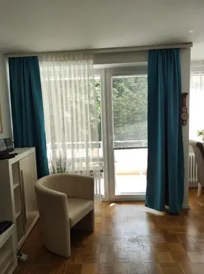 Ein Sitzbereich in der Unterkunft Günther`s Harzburg Stube