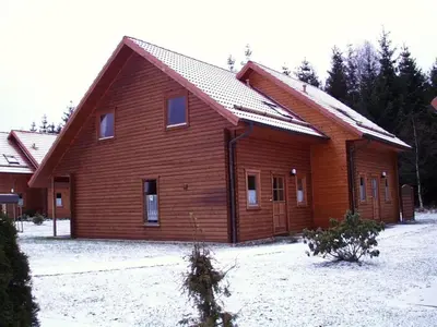 Ferienhaus Nr 24, Typ A, Ferienanlage Blauvogel, Hasselfelde, Harz im Winter