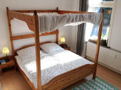 Ein Bett oder Betten in einem Zimmer der Unterkunft Wanderlust