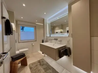 Ein Badezimmer in der Unterkunft Haus-Holidayde Walkenried Harz Holiday 1 - a67282