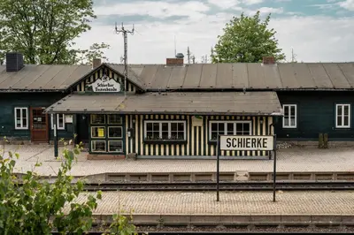 Das Gebäude in dem sich die Pension befindet