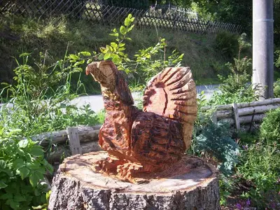Ein Garten an der Unterkunft Ferienwohnung Altenbrak Haus Wilde