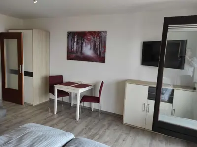 TV/Unterhaltungsangebot in der Unterkunft Ferienwohnung Hangblick