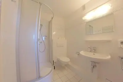 Ein Badezimmer in der Unterkunft Apartment 340