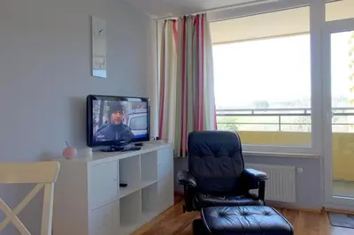 TV/Unterhaltungsangebot in der Unterkunft Apartment 240
