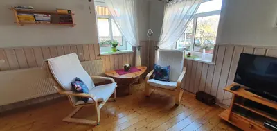 TV/Unterhaltungsangebot in der Unterkunft Ferienwohnung Zur Ellernmühle