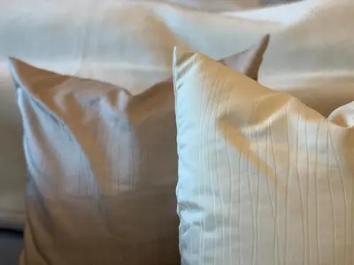 Ein Bett oder Betten in einem Zimmer der Unterkunft Ferienwohnungen Köhnke