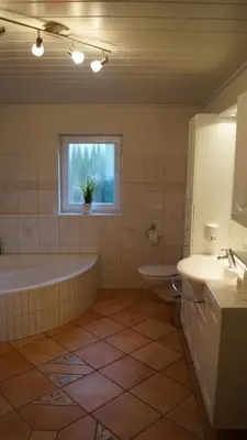 Ein Badezimmer in der Unterkunft Harz-Chill Wernigerode