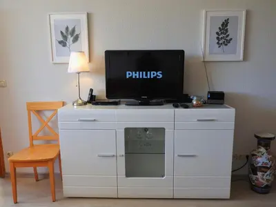 TV/Unterhaltungsangebot in der Unterkunft Apartement zum Kuckuck noch mal mit Schwimmbad und Sauna