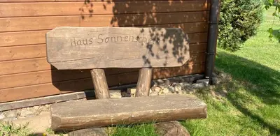 Grundriss der Unterkunft JS Feriendomizile Haus Sonnenschein Bettwäsche Handtücher inkl