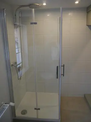 Ein Badezimmer in der Unterkunft Haus-Wolter