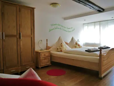 Ein Bett oder Betten in einem Zimmer der Unterkunft Haus-Wolter