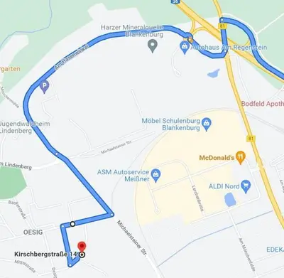 Grundriss der Unterkunft Ferienhaus Rosi