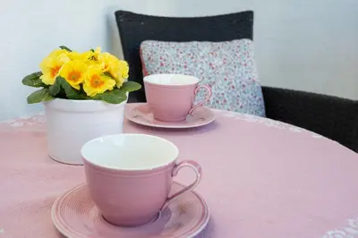 Grundriss der Unterkunft Ferienwohnung Anemone mit Bergblick